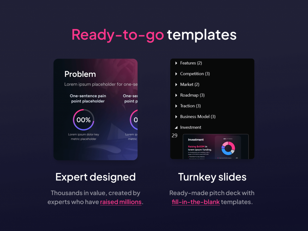 ready-made-pitch-deck-template_preview Ready-made Pitch Deck Template: Fill in the blank slides created by experts