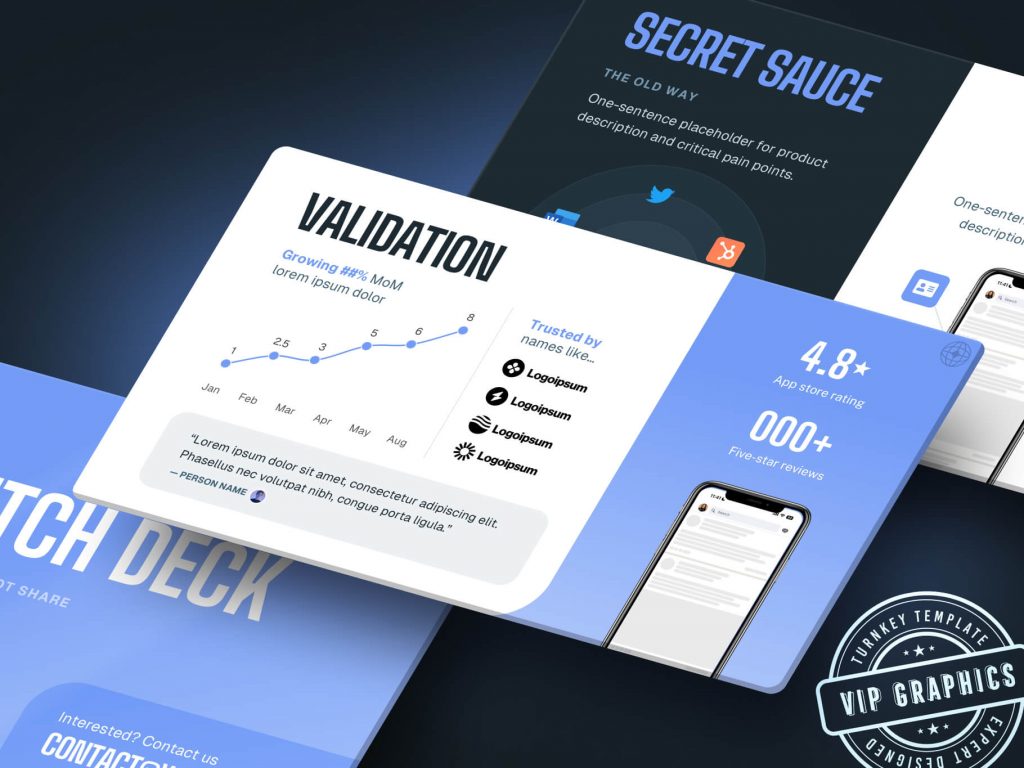 Turnkey Seed Pitch Deck Template: ready-made investor presentation early-stage startups