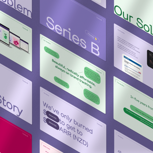 Tracksuit Pitch Deck - $25M for brand metrics