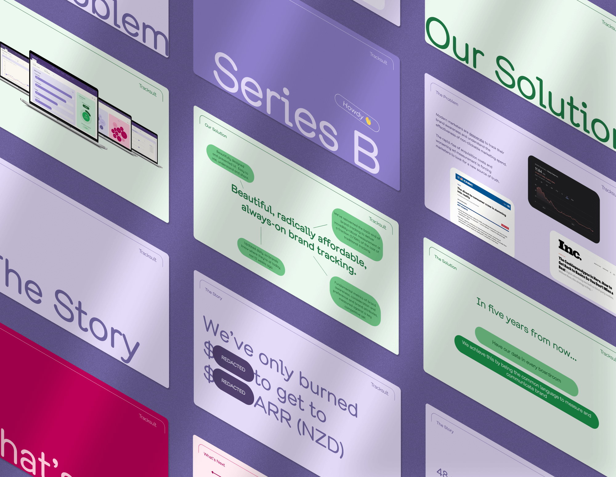 Tracksuit pitch deck: $25M for brand tracking