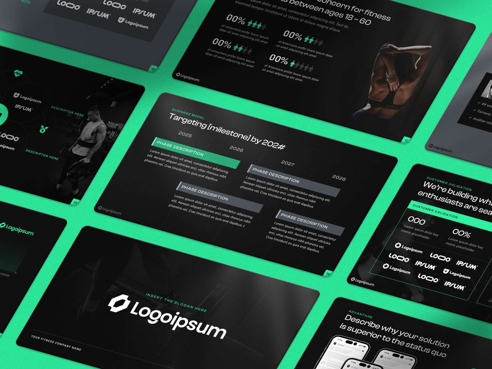 How to create a fitness pitch deck