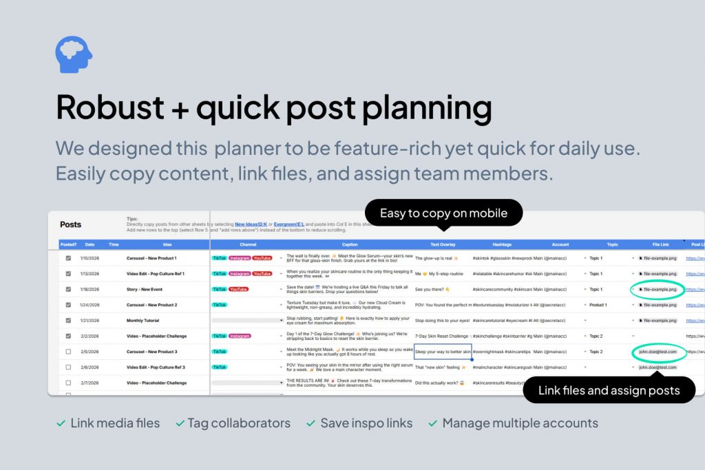 social-media-content-planner-template_google-sheets Social Media Content Calendar Template - Post Planner - Google Sheets