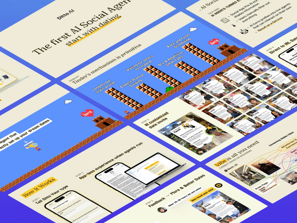 Ditto AI Pitch Deck - $9.2M for AI date matching